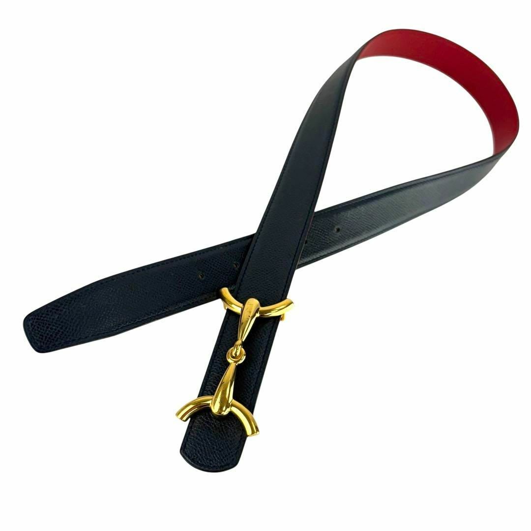 HERMES - 【美品】エルメス ホースビット レザー ベルト HERMES - 【美品】エルメス ホースビット レザー ベルト