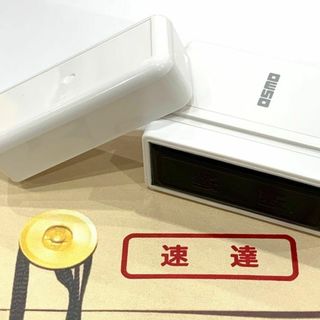 【送料無料】OSMO「速達」シャチハタ オスモ 郵便物スタンプ 赤 ビジネス印 (はんこ)