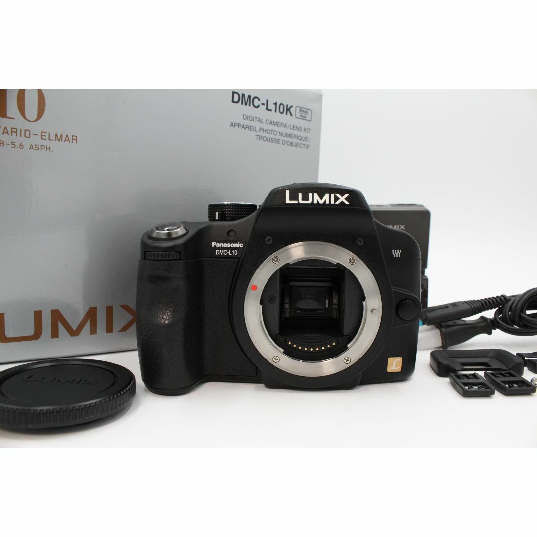 Panasonic - ＜＜化粧箱付き！！＞＞【良品】PANASONIC パナソニック デジタル一眼レフカメラ DMC-L10 ボディ ブラック DMC-L10-K #LE2024899