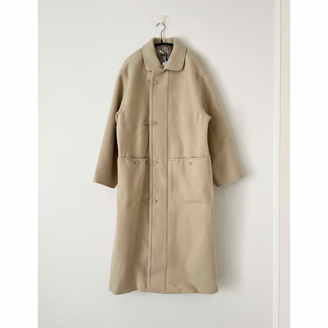 AURALEE - AURALEE DOUBLE CLOTH SUPER FINE メルトン コートの AURALEE - AURALEE DOUBLE CLOTH SUPER FINE メルトン コートの