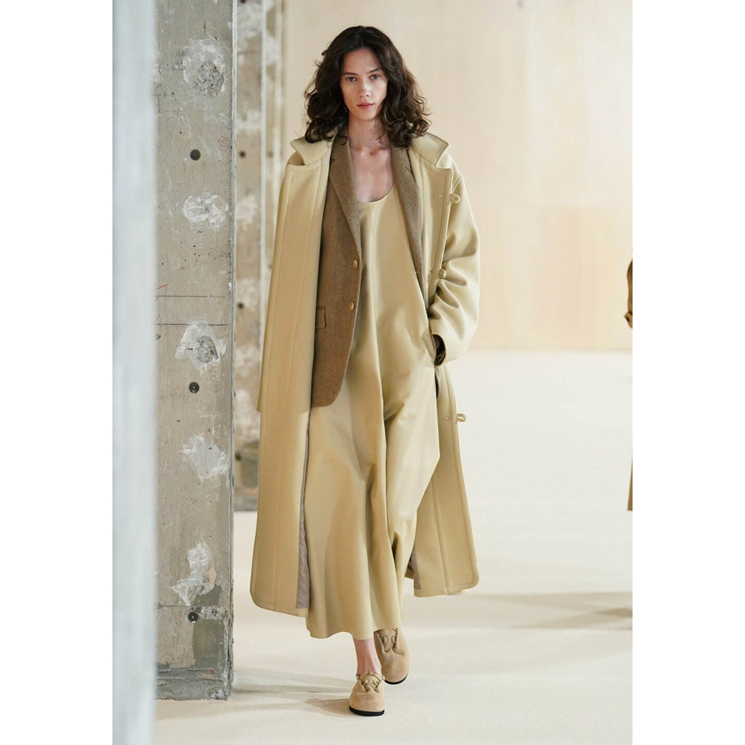 AURALEE - AURALEE DOUBLE CLOTH SUPER FINE メルトン コートの AURALEE - AURALEE DOUBLE CLOTH SUPER FINE メルトン コートの