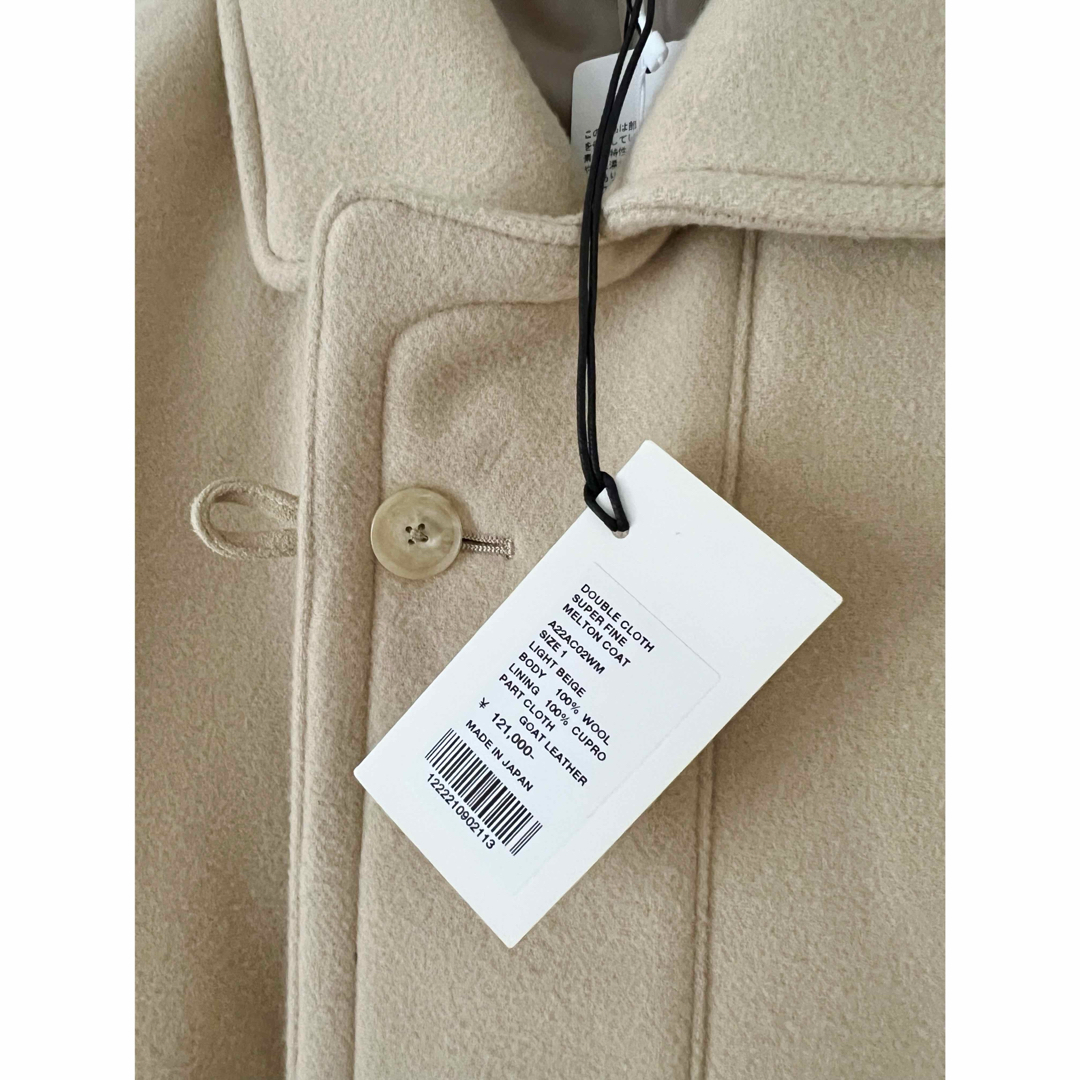 AURALEE - AURALEE DOUBLE CLOTH SUPER FINE メルトン コートの AURALEE - AURALEE DOUBLE CLOTH SUPER FINE メルトン コートの