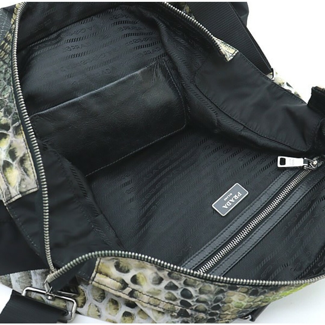 PRADA - 【広尾店】 プラダ PRADA パイソン柄 2WAYバッグ PRADA - 【広尾店】 プラダ PRADA パイソン柄 2WAYバッグ