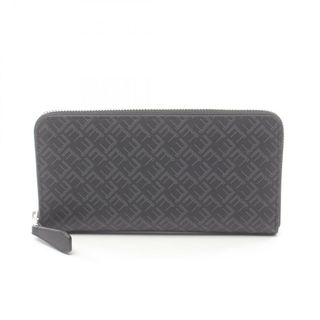 ダンヒル(Dunhill)のダンヒル Dunhill シグネチャー ラウンド長財布 財布 PVCコーティングキャンバス レザー メンズ ブラック系 21R2180LT001R 【新品】(長財布)