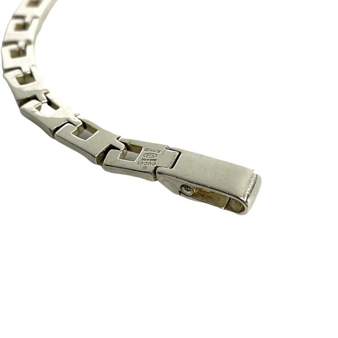極 美品 希少品 GUCCI グッチ G ロゴ モチーフ シルバー925 極 美品 希少品 GUCCI グッチ G ロゴ モチーフ シルバー925