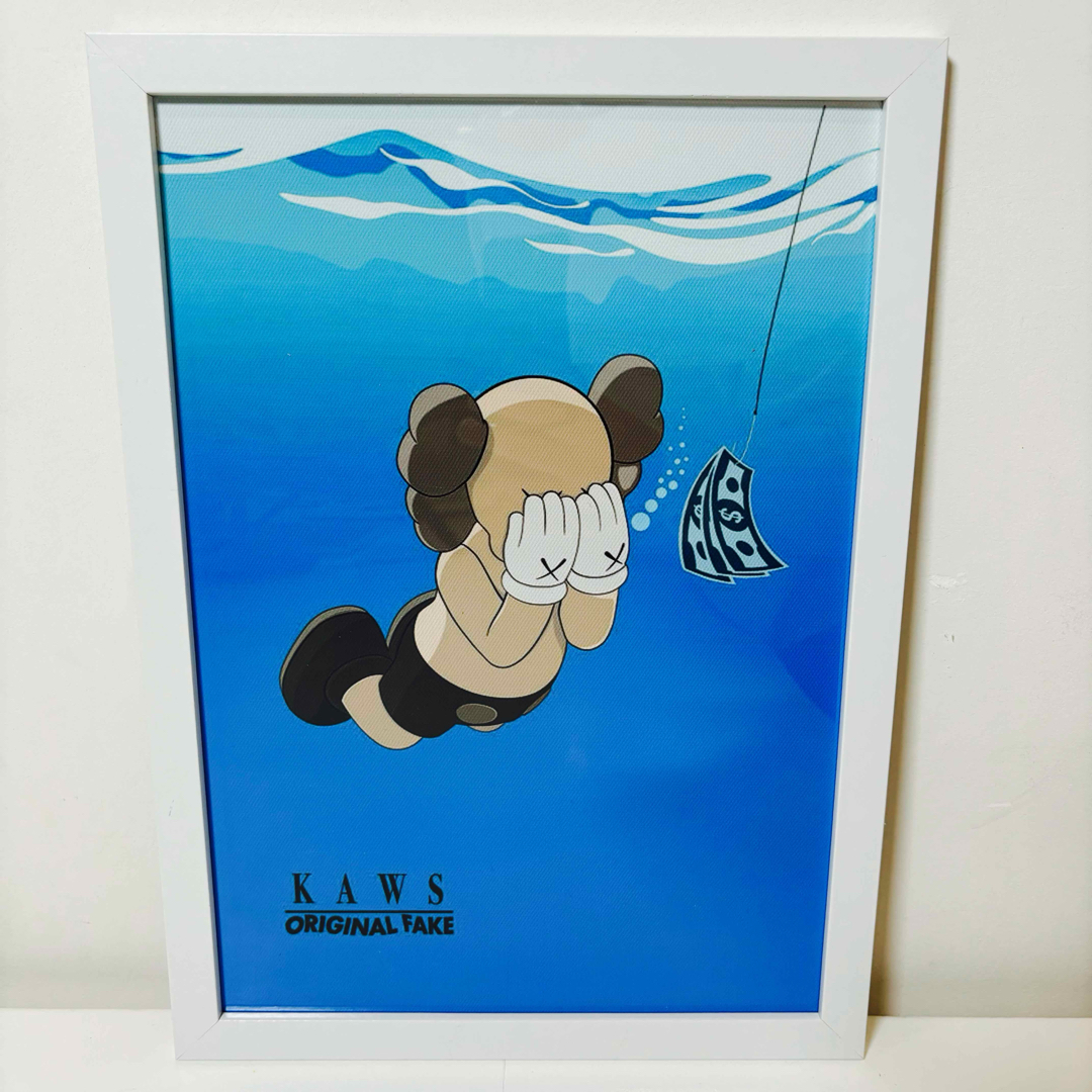 白額付きポスター】KAWS(カウズ)23ベアブリック(A4サイズ)の通販 白額付きポスター】KAWS(カウズ)23ベアブリック(A4サイズ)の通販