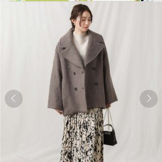 正規品販売! CLOCHE - 49500円新品クロシェ【 CLOCHE 】2wayウールロングコートの通販|ラクマ ジャケット・アウター