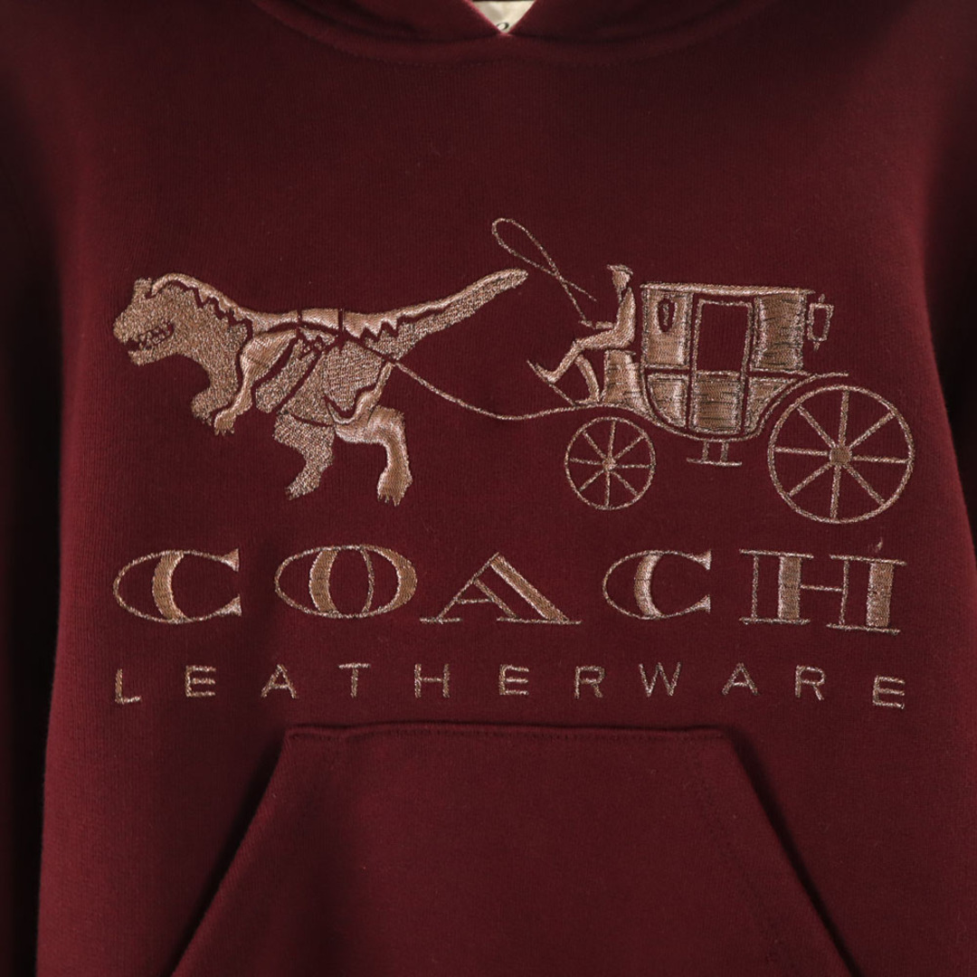 COACH - コーチ 長袖 スウェット パーカー XS ボルドー COACH COACH - コーチ 長袖 スウェット パーカー XS ボルドー COACH