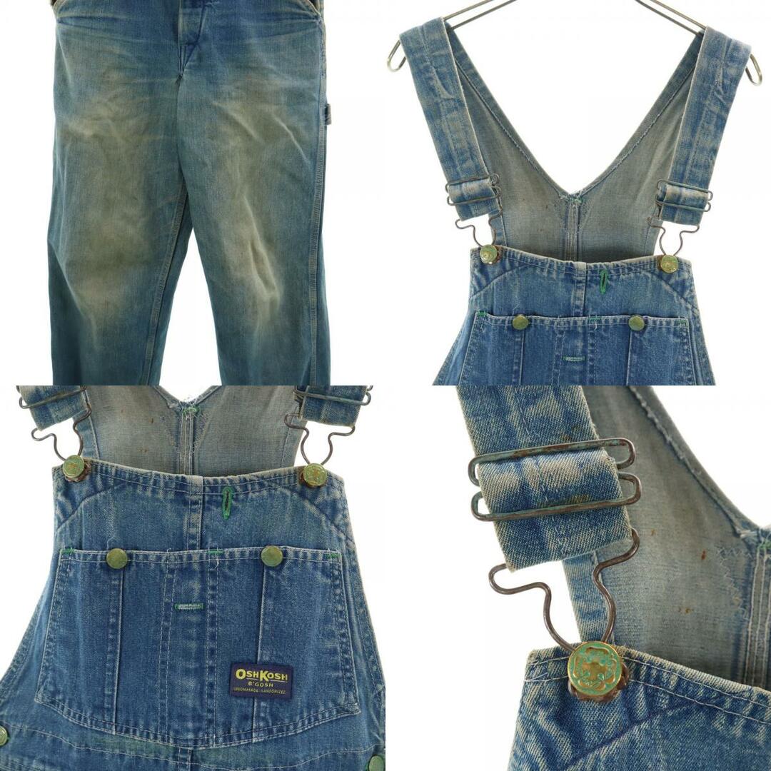 OshKosh - オシュコシュ 50s 60s ヴィンテージ 三角タグ デニム OshKosh - オシュコシュ 50s 60s ヴィンテージ 三角タグ デニム