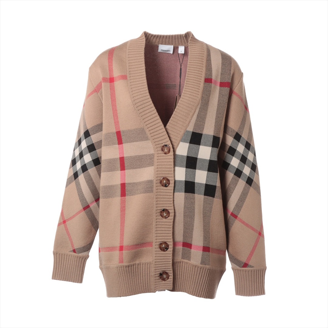 BURBERRY - バーバリー  ウール×ポリエステル M ベージュ レディース その他トップ