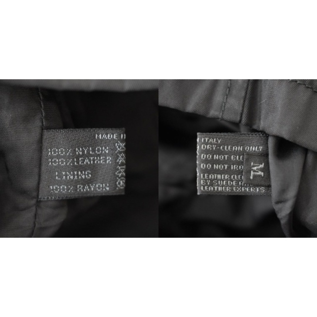 PRADA - プラダ PRADA ナイロンジャケット レザー切替 ベルト PRADA - プラダ PRADA ナイロンジャケット レザー切替 ベルト
