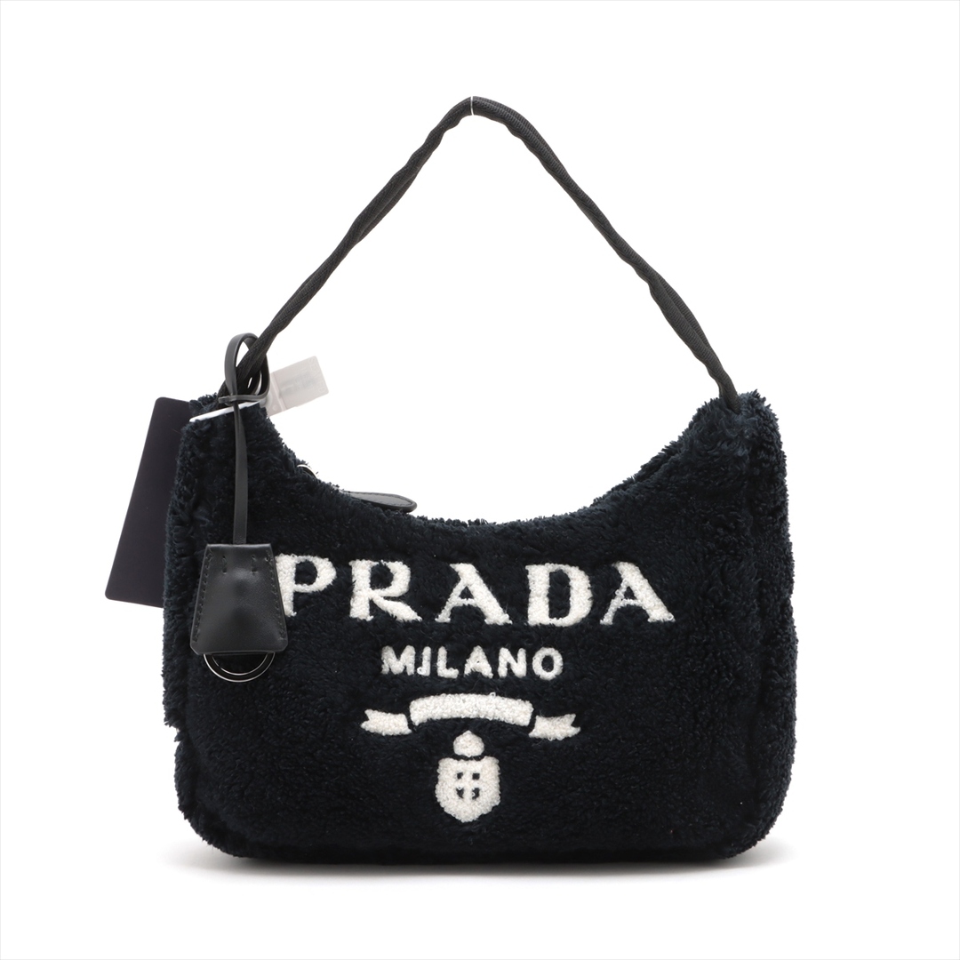 PRADA - プラダ  パイル  ブラック レディース ショルダーバッグ
