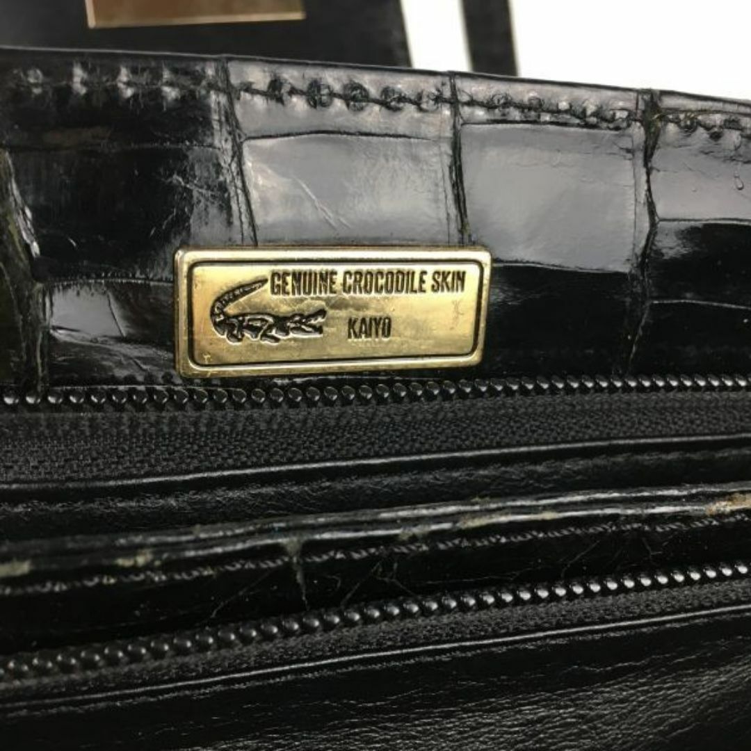 GENUINE CROCODILE SKIN KAIYO/カイヨウ クロコダイン本革 GENUINE CROCODILE SKIN KAIYO/カイヨウ クロコダイン本革