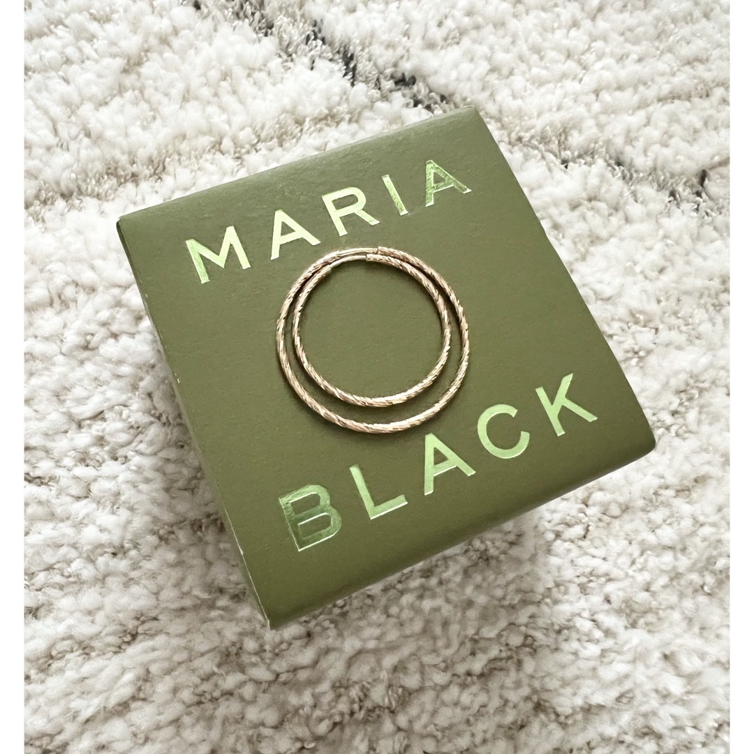 DEUXIEME CLASSE - MARIA BLACK マリアブラック Liv Hoop 20 25 DEUXIEME CLASSE - MARIA BLACK マリアブラック Liv Hoop 20 25