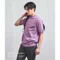【PURPLE】【XXL】コットン/ポリエステル モックネックニット COZY -ウォッシャブル・抗菌防臭-