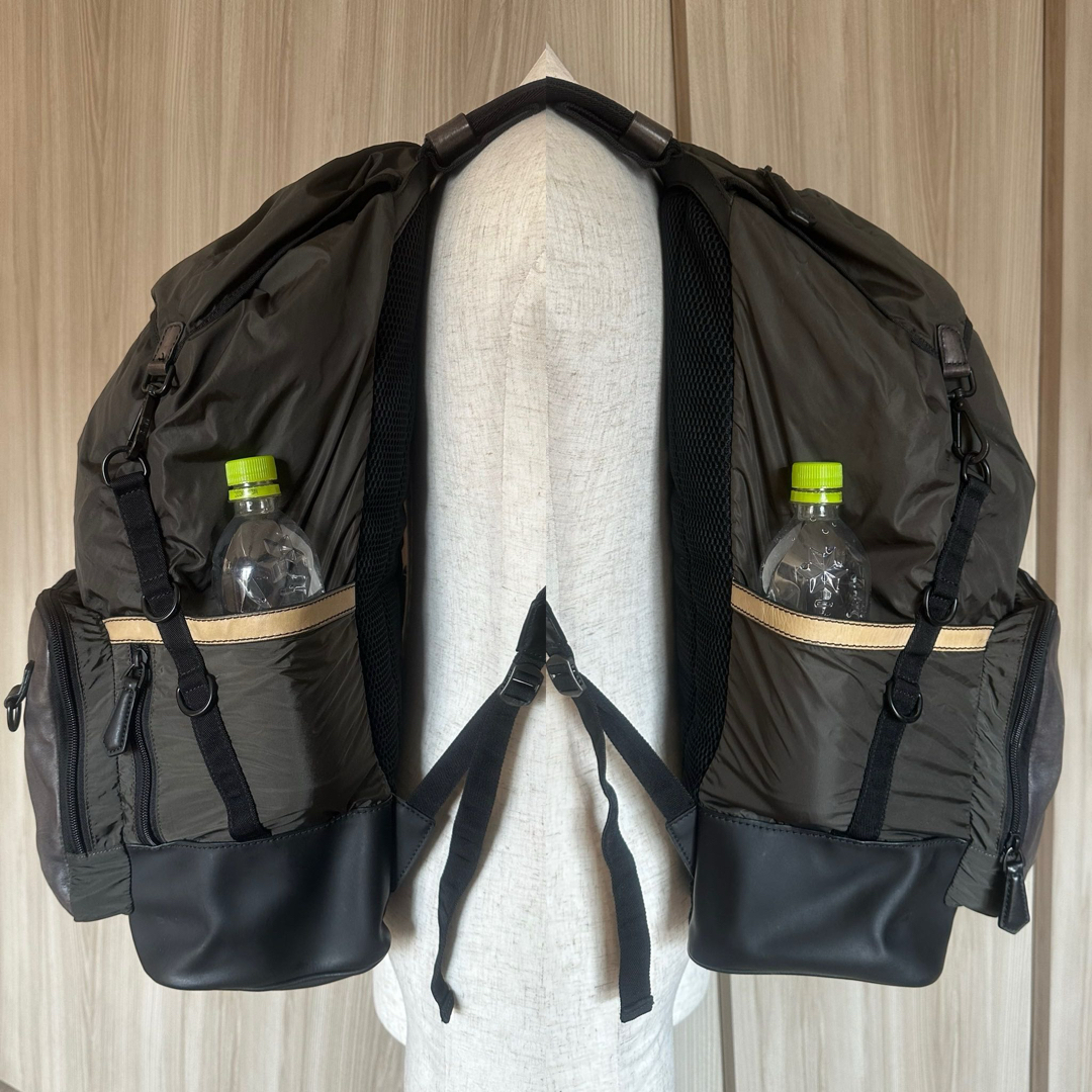 BERLUTI - 特注63万 ベルルッティ ハイクオンGM レザー ナイロン BERLUTI - 特注63万 ベルルッティ ハイクオンGM レザー ナイロン