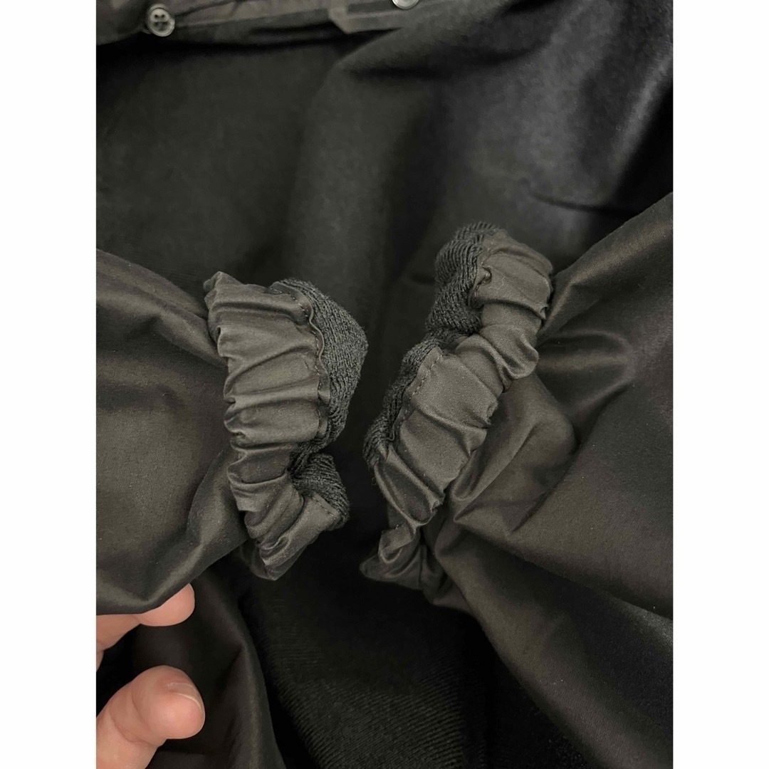 COMOLI - 【美品】COMOLI コットンシルク フーデッドコート23AW COMOLI - 【美品】COMOLI コットンシルク フーデッドコート23AW