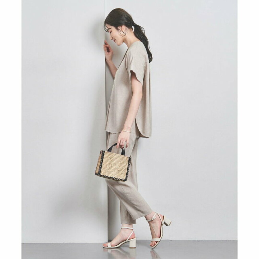 UNITED ARROWS - 【NATURAL】【FREE】ノーカラー スキッパー UNITED ARROWS - 【NATURAL】【FREE】ノーカラー スキッパー