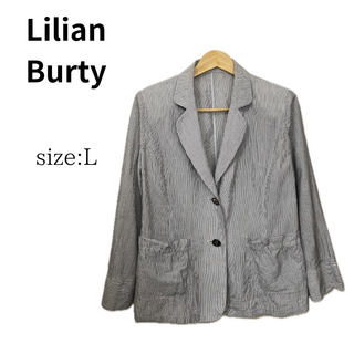 リリアンビューティ(Liliane Burty)の※e100562 リリアンビューティー　テーラードジャケット(テーラードジャケット)