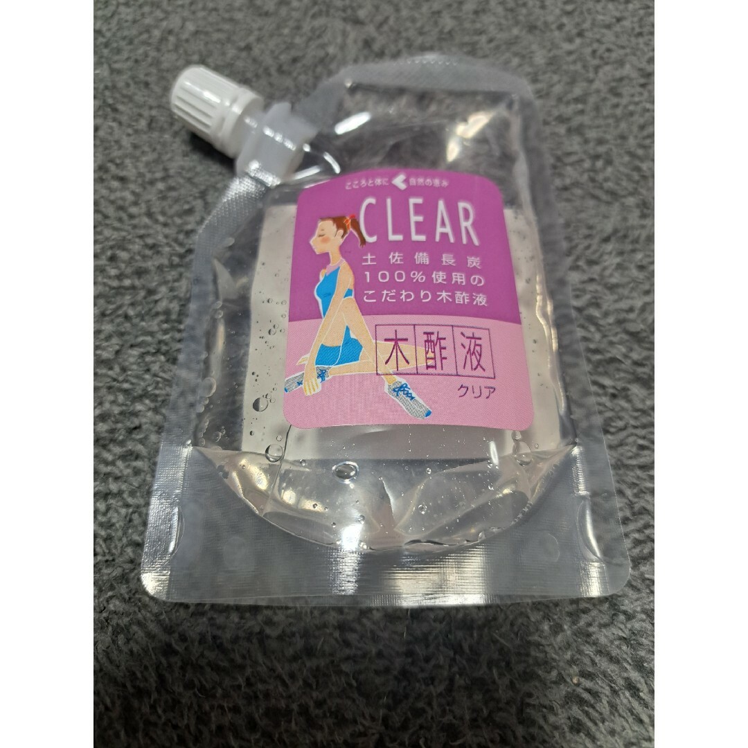品質検査済 廃盤品 未開封 新品 木酢液 100ml クリア フットケア