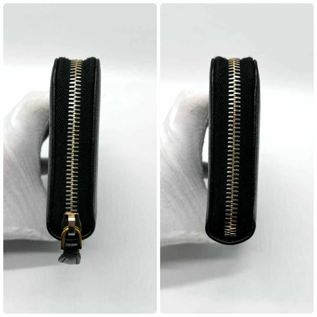近年モデル・極美品】プラダ 長財布 三角 サフィアーノレザー 近年モデル・極美品】プラダ 長財布 三角 サフィアーノレザー