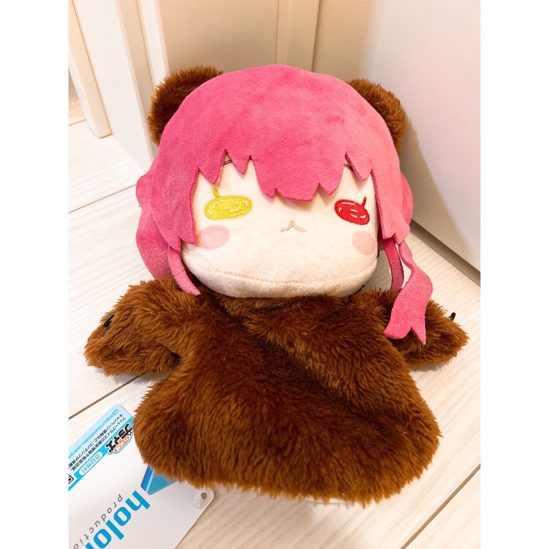 ホロライブ 宝鐘マリン パペットぬいぐるみ② クマ着ぐるみ ・クマリン エンタメ/ホビーのおもちゃ/ぬいぐるみ(ぬいぐるみ)の商品写真