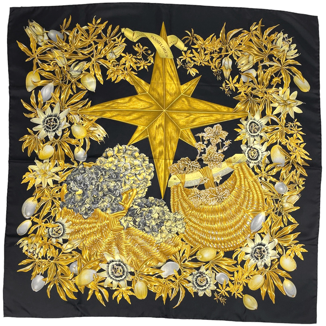 エルメス カレ 90 PASSIFLORES レディース エルメス カレ 90 PASSIFLORES レディース