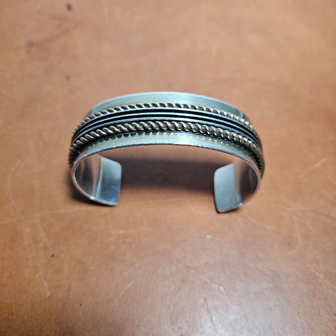 INDIAN JEWELRY - レア TOM HAWK 2ライン12KGFツイストロープ INDIAN JEWELRY - レア TOM HAWK 2ライン12KGFツイストロープ