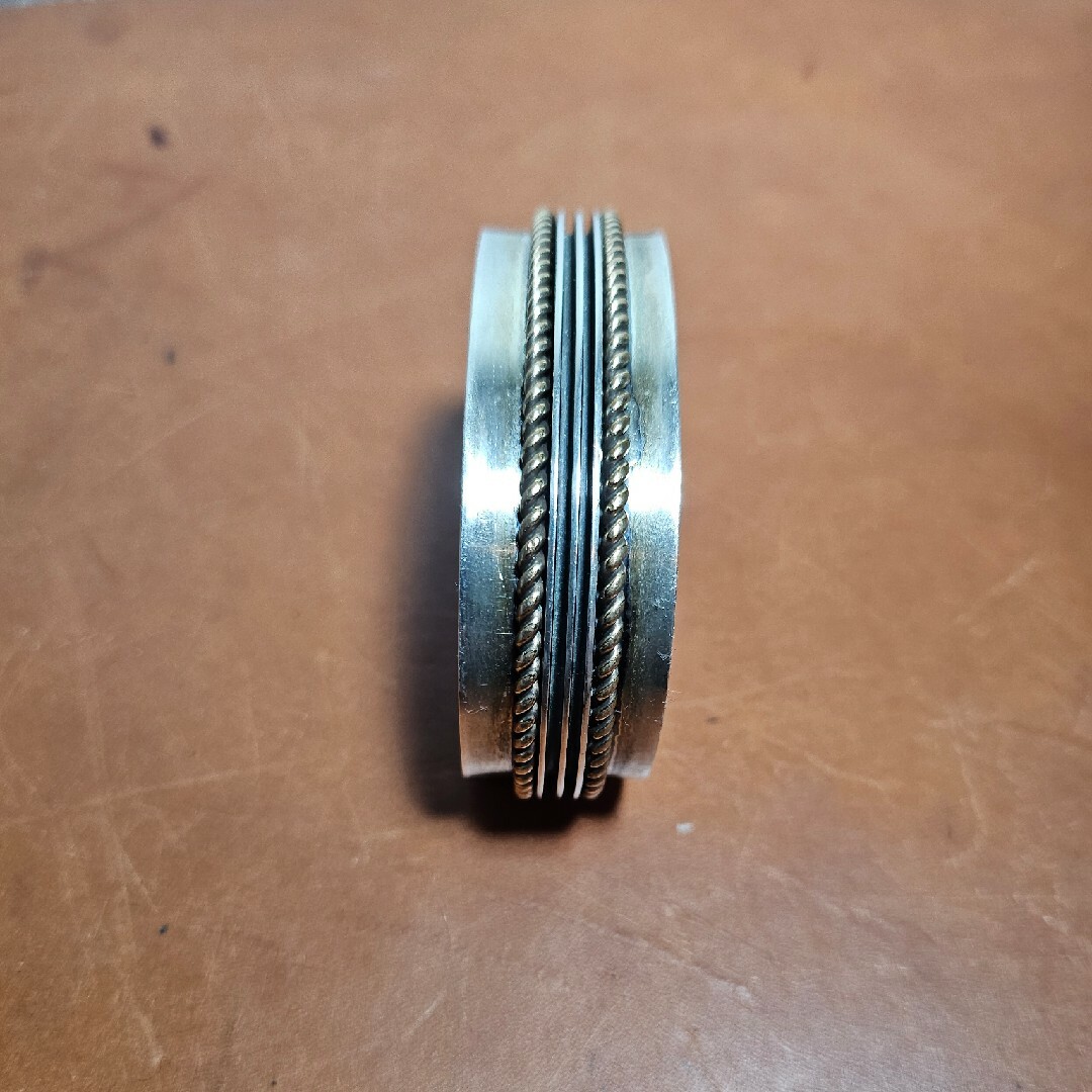 INDIAN JEWELRY - レア TOM HAWK 2ライン12KGFツイストロープ INDIAN JEWELRY - レア TOM HAWK 2ライン12KGFツイストロープ