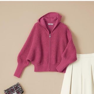 René - Reneルネ☆ニットコートAir River Hoodie☆ベージュ René - Reneルネ☆ニットコートAir River Hoodie☆ベージュ