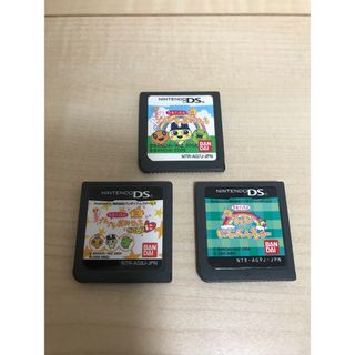 ニンテンドーDS(ニンテンドーDS)の✨たまごっちのプチプチおみせっち＆ごひーきに＆アッパレにじべんちゃーセット✨(携帯用ゲームソフト)