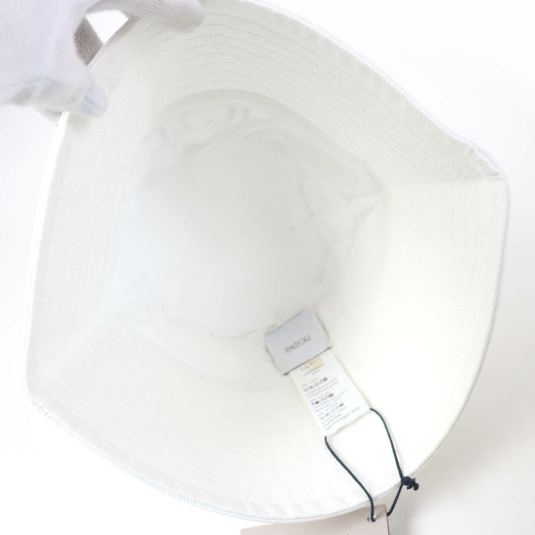 未使用品☆PATOU パトゥ AC0270132001W ロゴ入り オーガニック