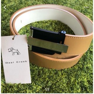 新品 heal creek ヒールクリーク ゴルフ ベルト 