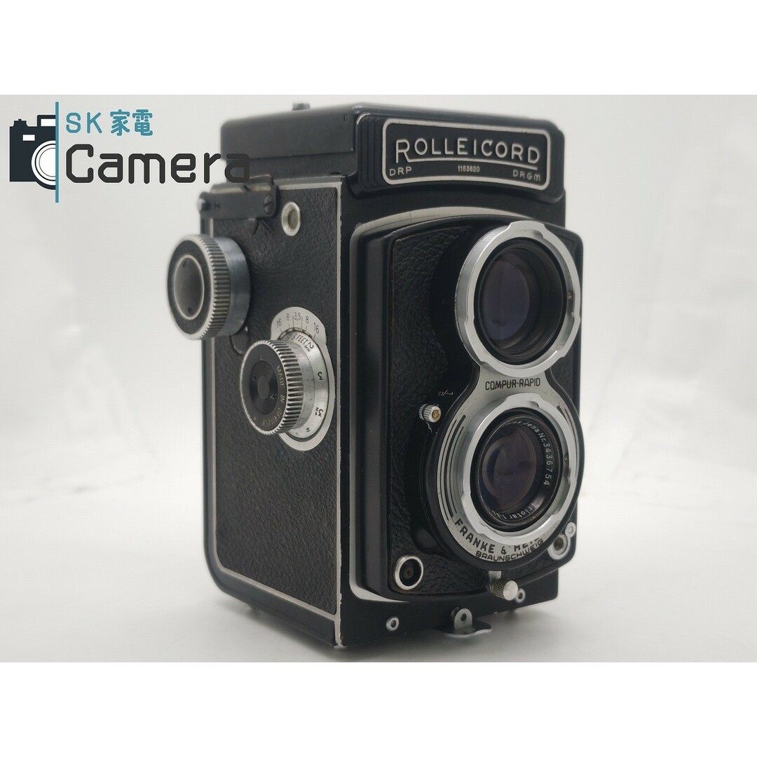 ROLLEICORD III Triotar 75mm F3.5 ローライコード Ⅲ 絞り難有 ROLLEICORD III Triotar 75mm F3.5 ローライコード Ⅲ 絞り難有