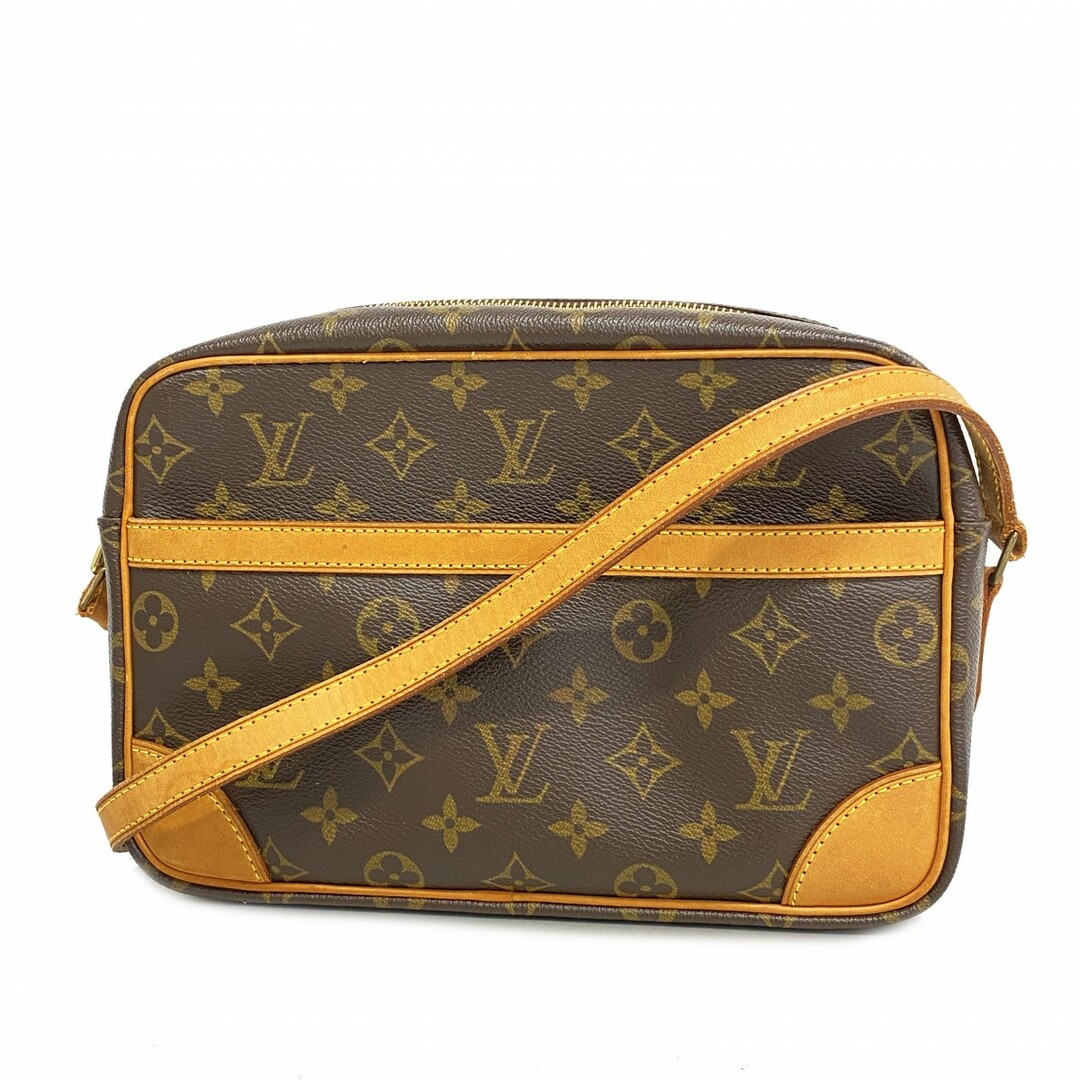 LOUIS VUITTON - 【4ua0687】ルイヴィトン ショルダーバッグ モノグラム トロカデロ27 M51274  ブラウン【中古】レディース