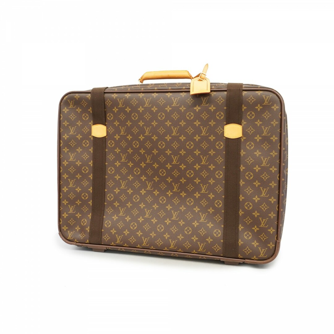 LOUIS VUITTON - 【4ua0867】ルイヴィトン ボストンバッグ モノグラム サテライト65 M23352 ブラウン【中古】メンズ レディース ユニセックス