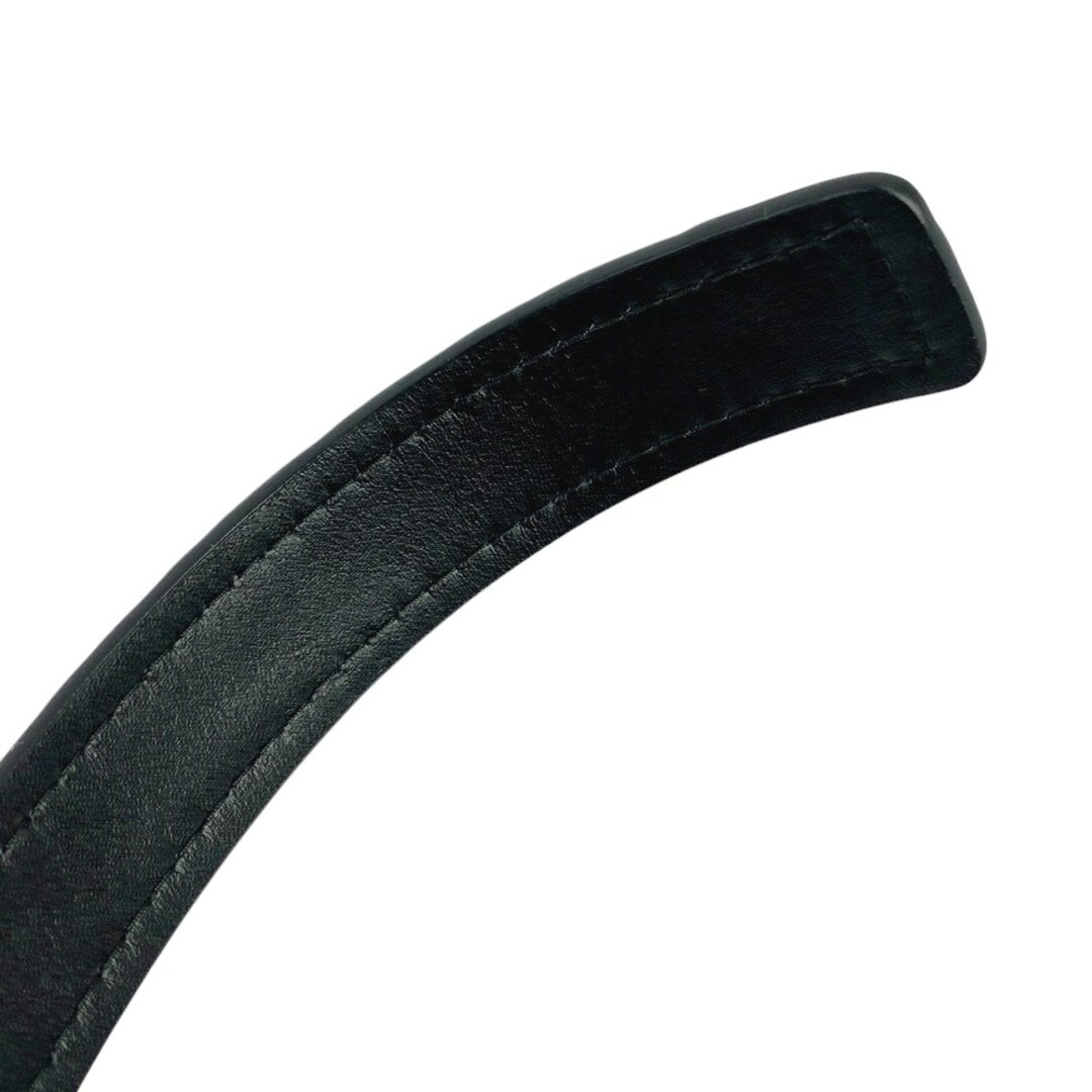 PRADA(プラダ)の◆SALE◆　■未使用■　プラダ ベルト ビジネス ファッション 仕事 型押し レザー ブラック 黒 2CS106 【243806】〇 メンズのファッション小物(ベルト)の商品写真