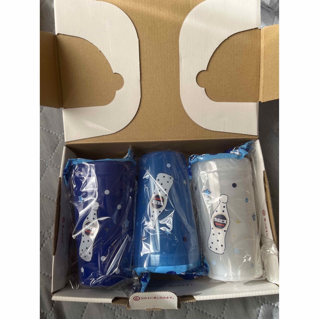★カルピスダブルウォール タンブラー インテリア/住まい/日用品のキッチン/食器(タンブラー)の商品写真