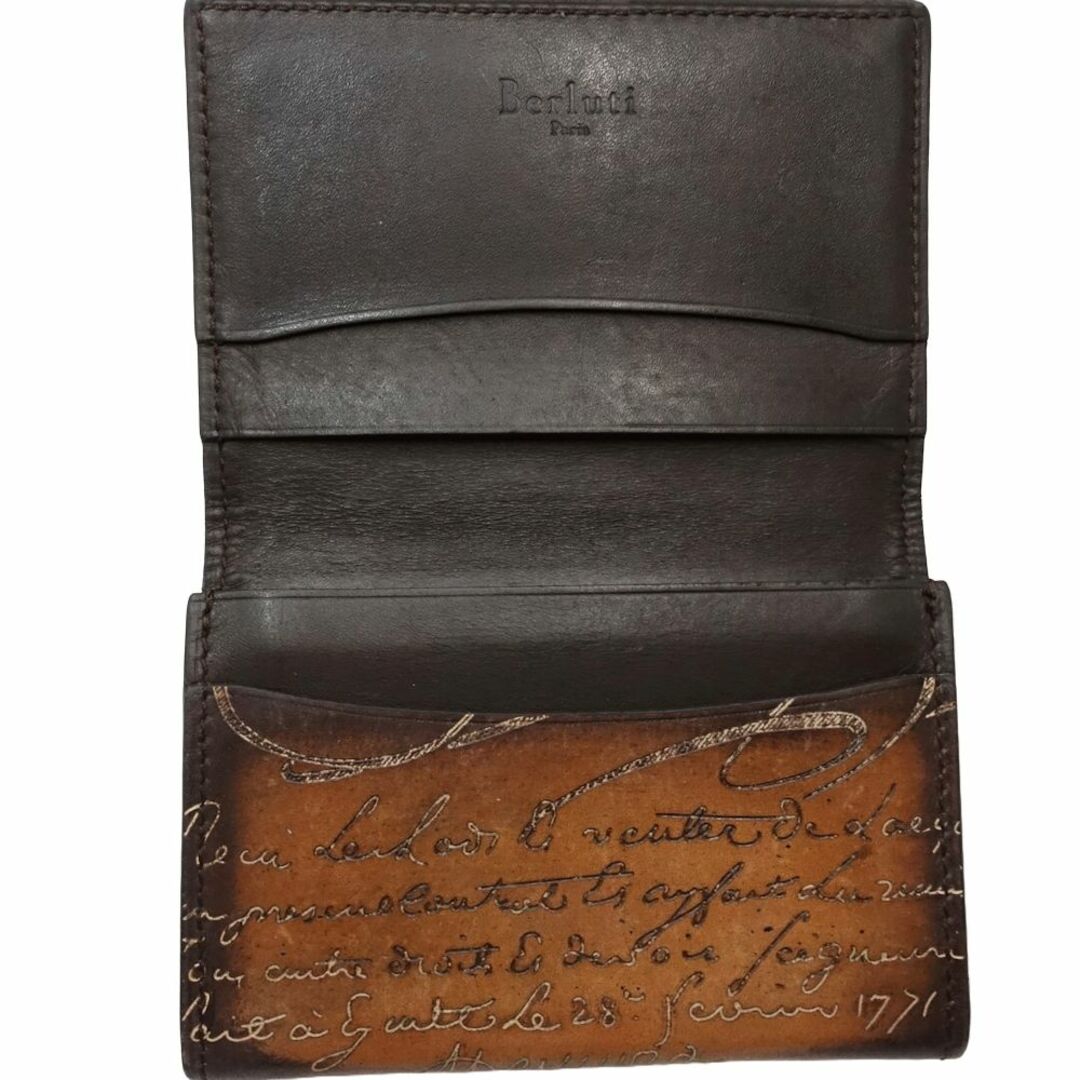 BERLUTI - Berluti ベルルッティ 名刺入れ イタウバ カード BERLUTI - Berluti ベルルッティ 名刺入れ イタウバ カード