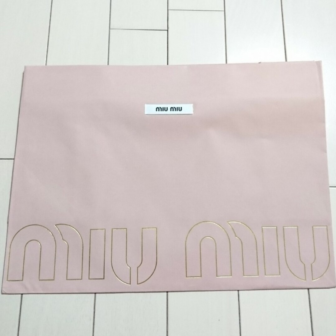 MIU MIU(ミュウミュウ)の③♥ミュウミュウ ショップ袋♥ レディースのバッグ(ショップ袋)の商品写真