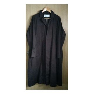 ハーベスティ(HARVESTY)のHARVESTY OVER COAT A31803 チョコ(ロングコート)
