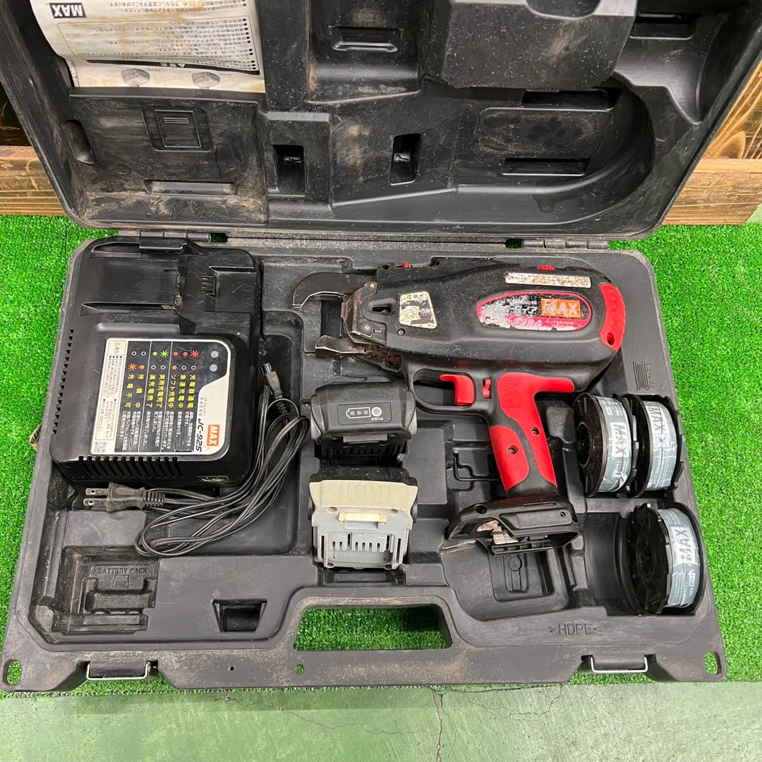 マックス(MAX) 鉄筋結束機 リバータイア RB-399A【桶川店】 マックス(MAX) 鉄筋結束機 リバータイア RB-399A【桶川店】