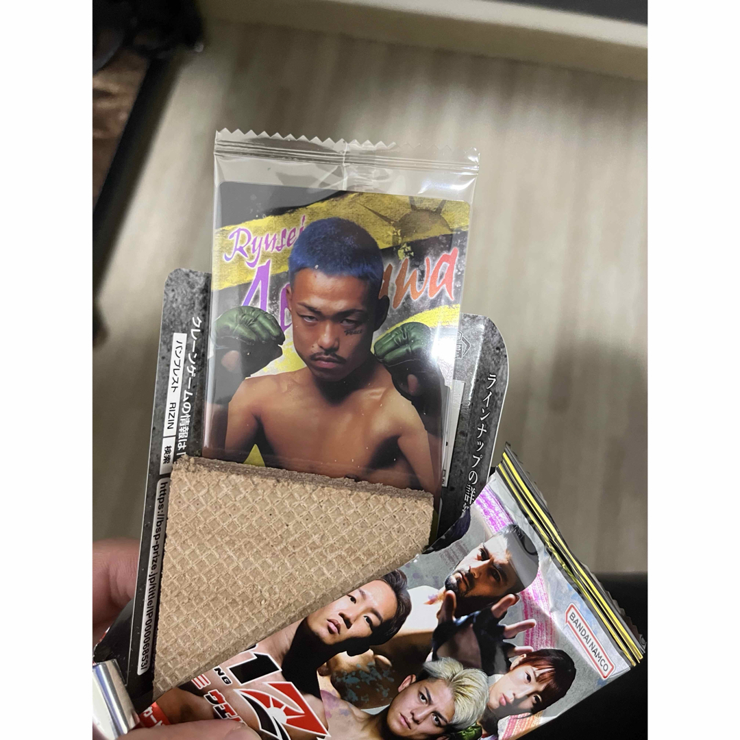 BANDAI(バンダイ)のRIZIN ウェハース2 k1 芦澤竜誠 ウエハース エンタメ/ホビーのトレーディングカード(その他)の商品写真