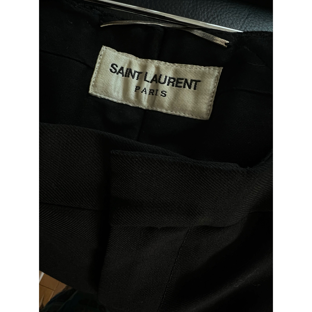 SAINT LAURENT - 激レア エディ モデル ジッパー スラックス SAINT LAURENT - 激レア エディ モデル ジッパー スラックス
