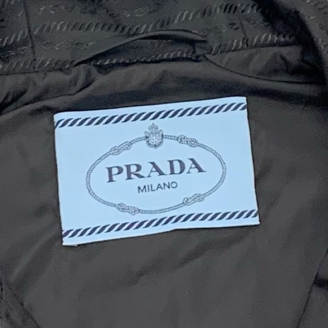 PRADA - プラダ PRADA アウター ブラック シルバー PRADA - プラダ PRADA アウター ブラック シルバー