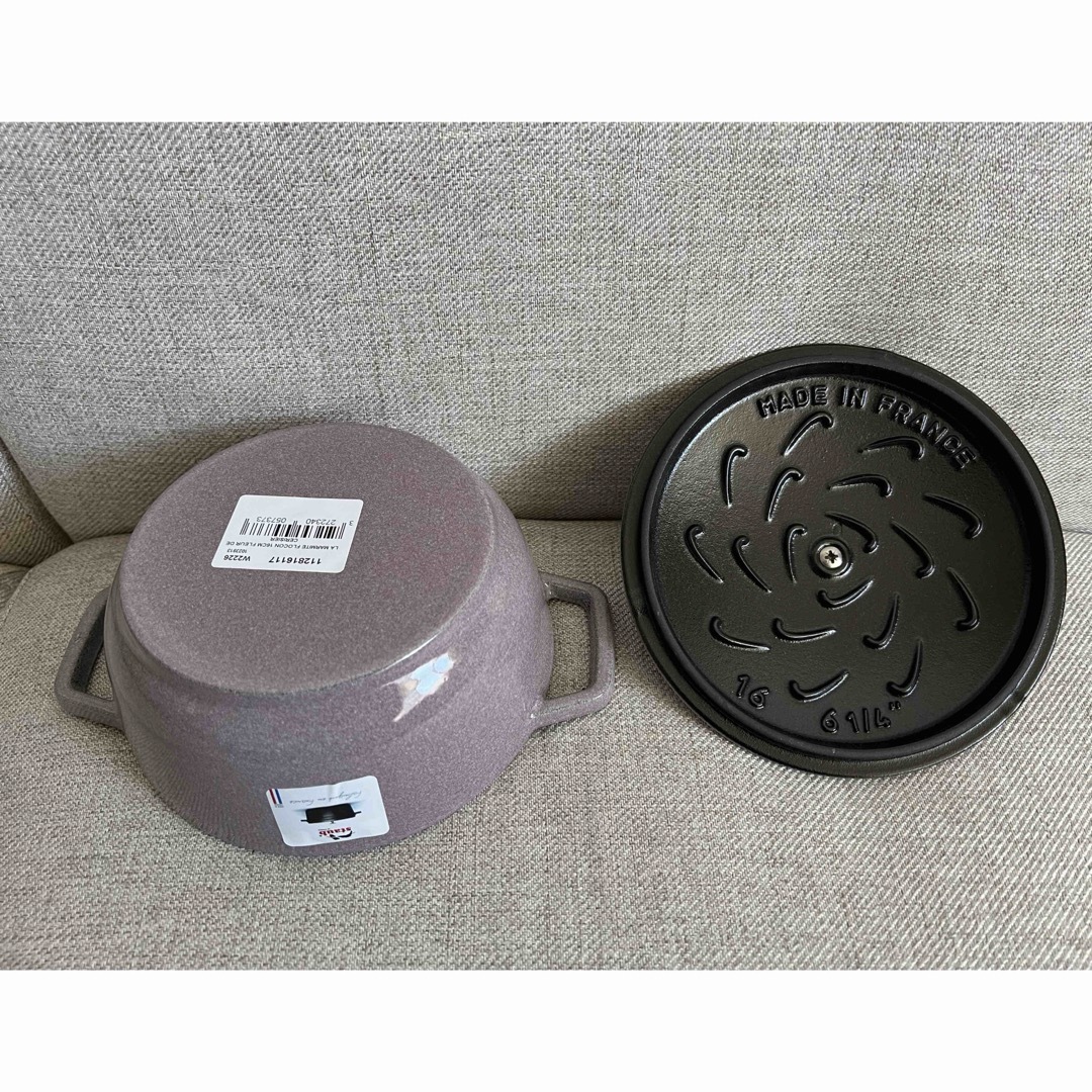 STAUB - 【新品未使用】ストウブ Wanabe Sスノーフレーク