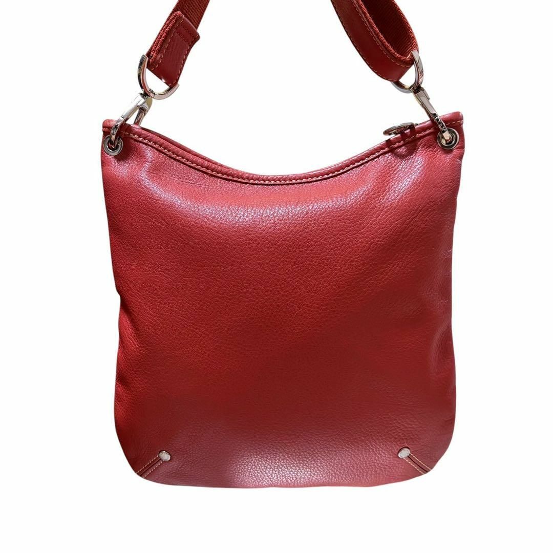 LONGCHAMP - 美品 LONGCHAMP レザー ショルダーバッグ 斜めがけ LONGCHAMP - 美品 LONGCHAMP レザー ショルダーバッグ 斜めがけ