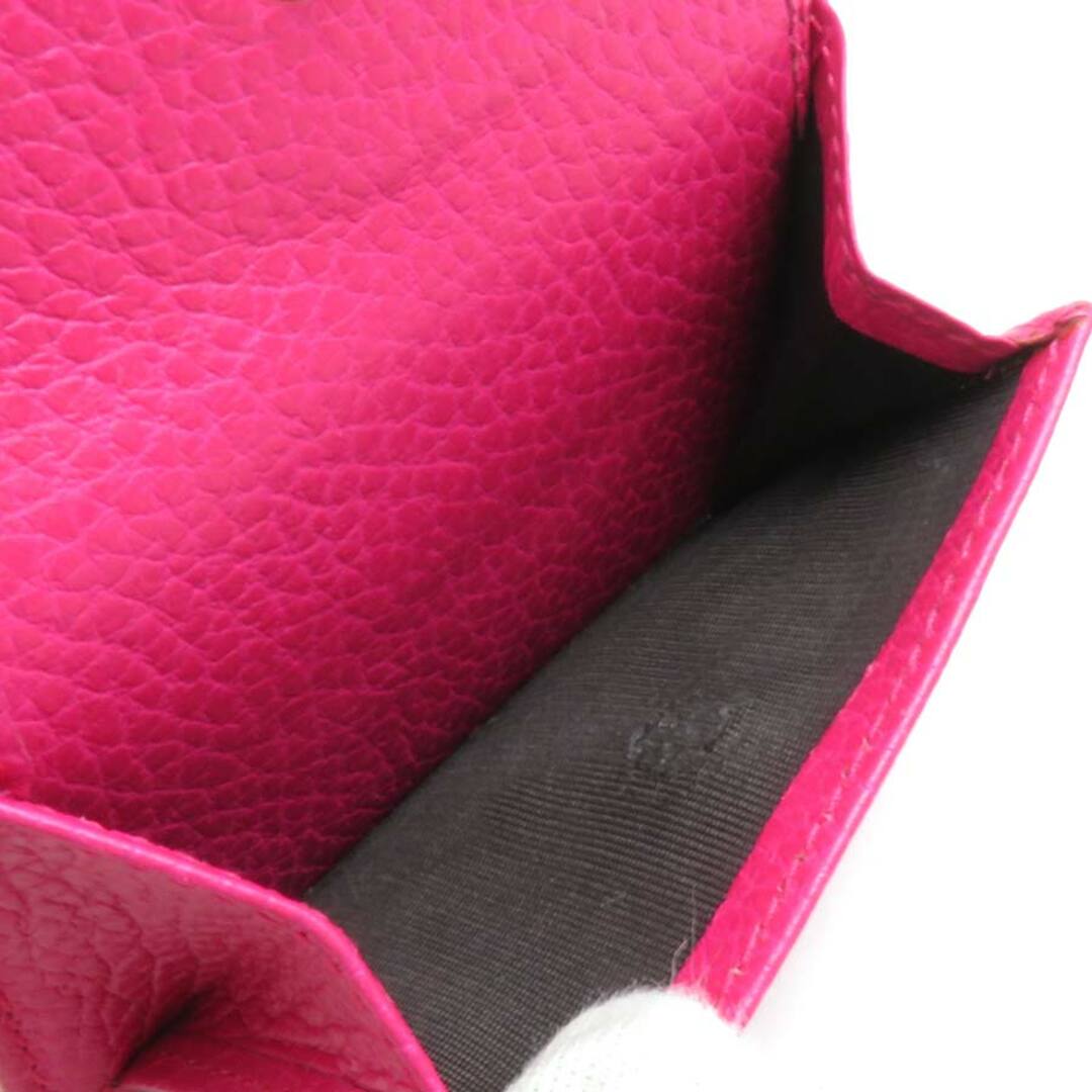 GUCCI - グッチ GUCCI 三つ折り財布 GGマーモント レザー ピンク GUCCI - グッチ GUCCI 三つ折り財布 GGマーモント レザー ピンク