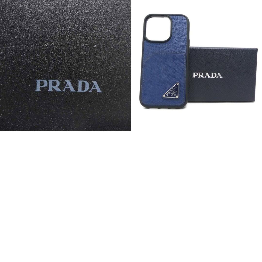 プラダ PRADA スマートフォンケース iPhone14 Pro ケース レザー プラダ PRADA スマートフォンケース iPhone14 Pro ケース レザー