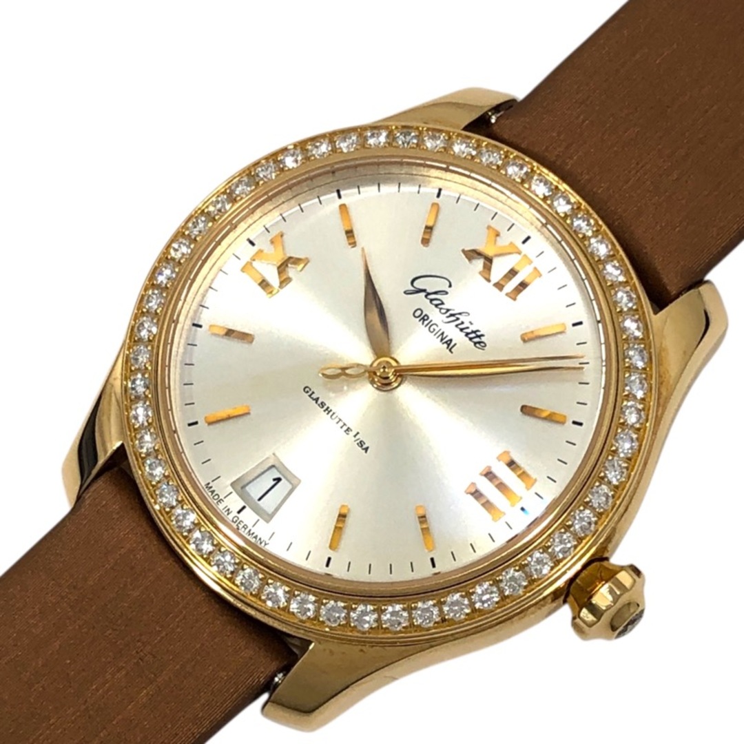 Glashutte Original - 　グラスフュッテ・オリジナル GLASHUTTE ORIGINAL レディ・セレナーデ 1-39-22-04-11-04 シルバー K18PG 自動巻き レディース 腕時計